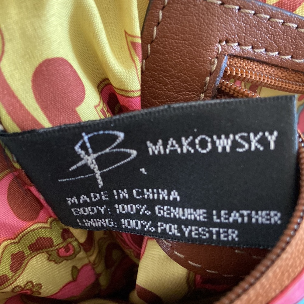 B Makowsky 100% Leather Bag - Picture 14 of 14